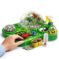 Ігровий набір для вирощування рослин Danko Toys Home Florarium HFL-01-01 — дитячий флораріум, міні-сад, експерименти для дітей, фото 5