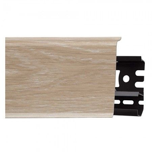 Плінтус ПВХ Arbiton INDO 42 Дуб Пісочний 70x2500 мм, фото 1