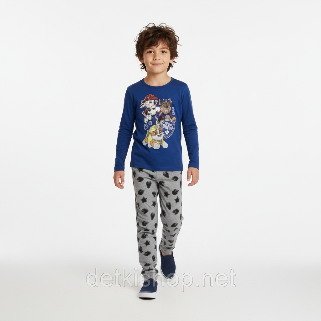 Дитяча піжама для хлопчика Paw Patrol 122-128, 6-8 років
