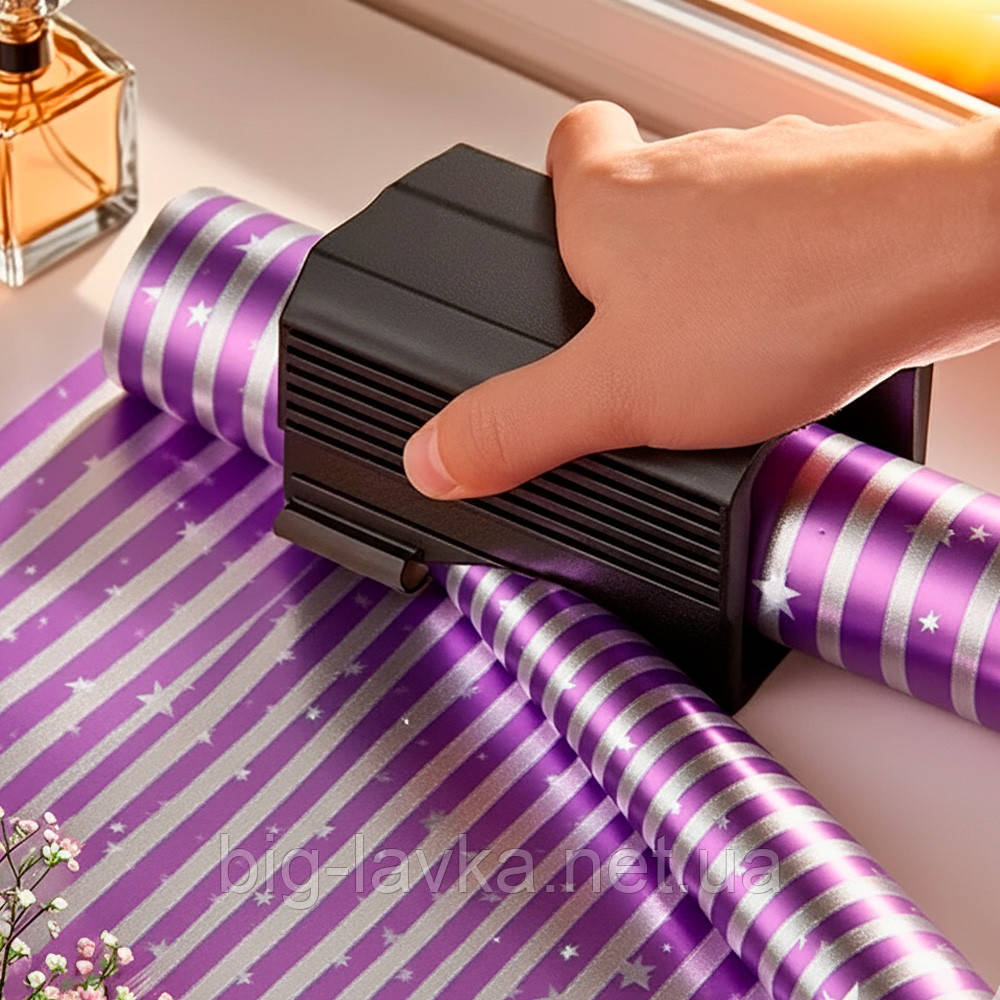 Ручний різак для обгорткового паперу  Чорний, фото 1