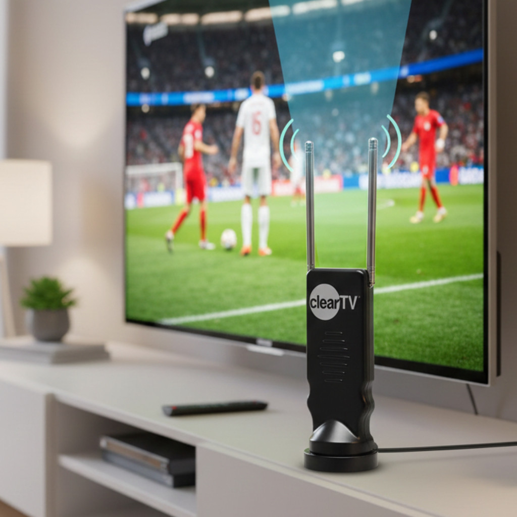 Міні Цифрова ТВ антена для Т2 Clear TV Premium 4K RV-813, фото 1