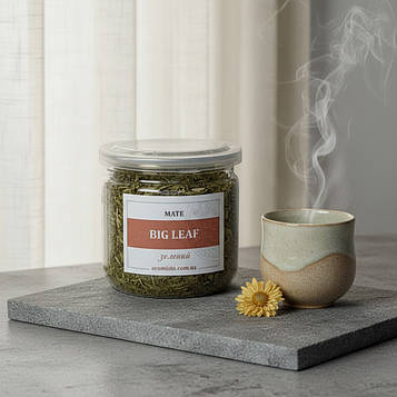 Мате зелений очищений крупний BIG LEAF 80 г БП