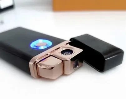 Запальничка спіральна USB TH 705 2IN1 Газ + USB Charge, фото 1