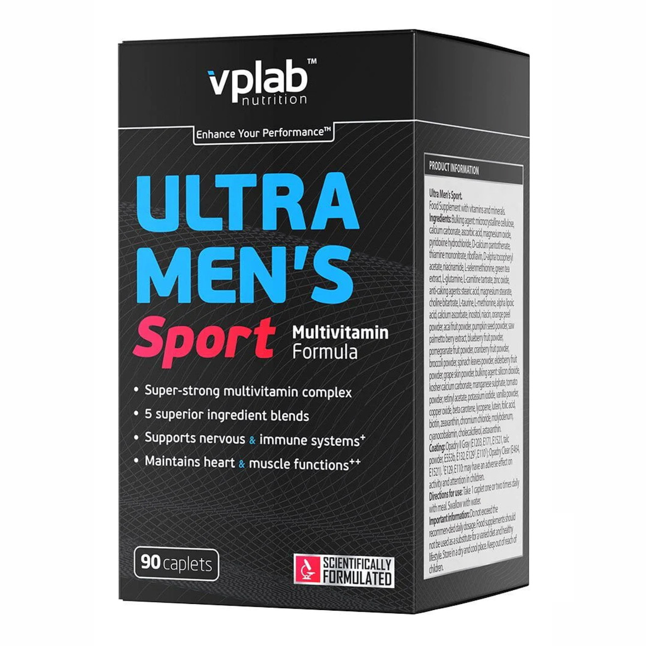 Multivitamin Ultra Men's Sport - 90 caps, фото 1