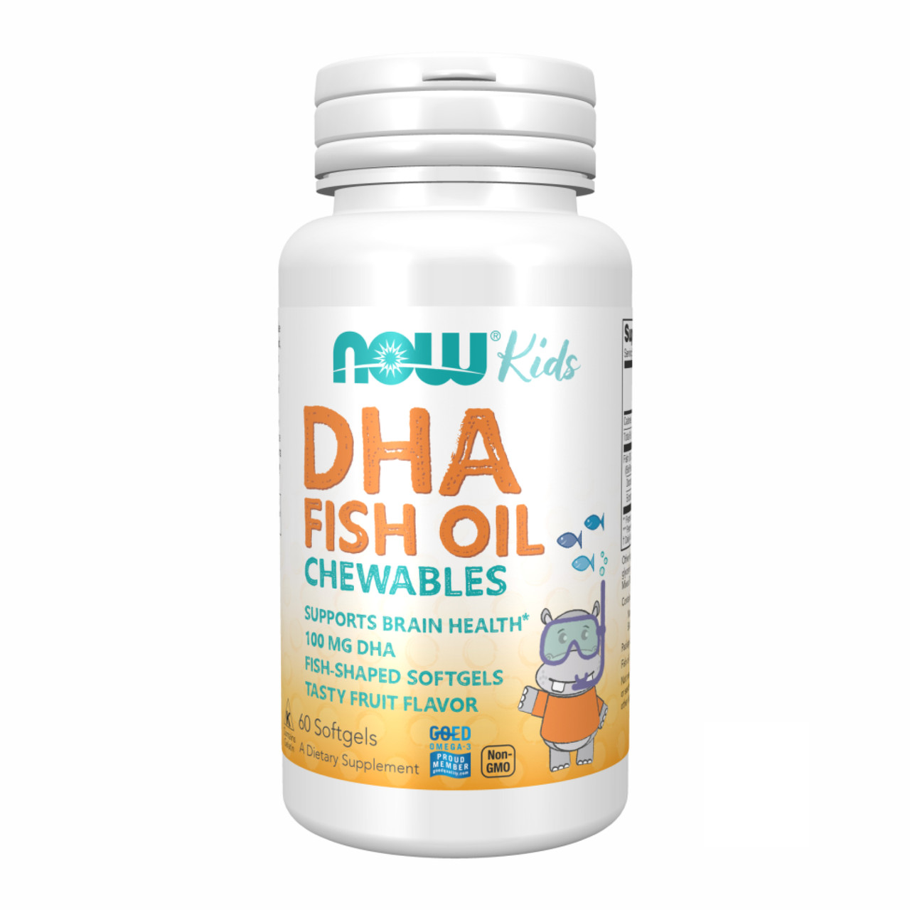 DHA 100mg Chewable - 60 sgels, фото 1