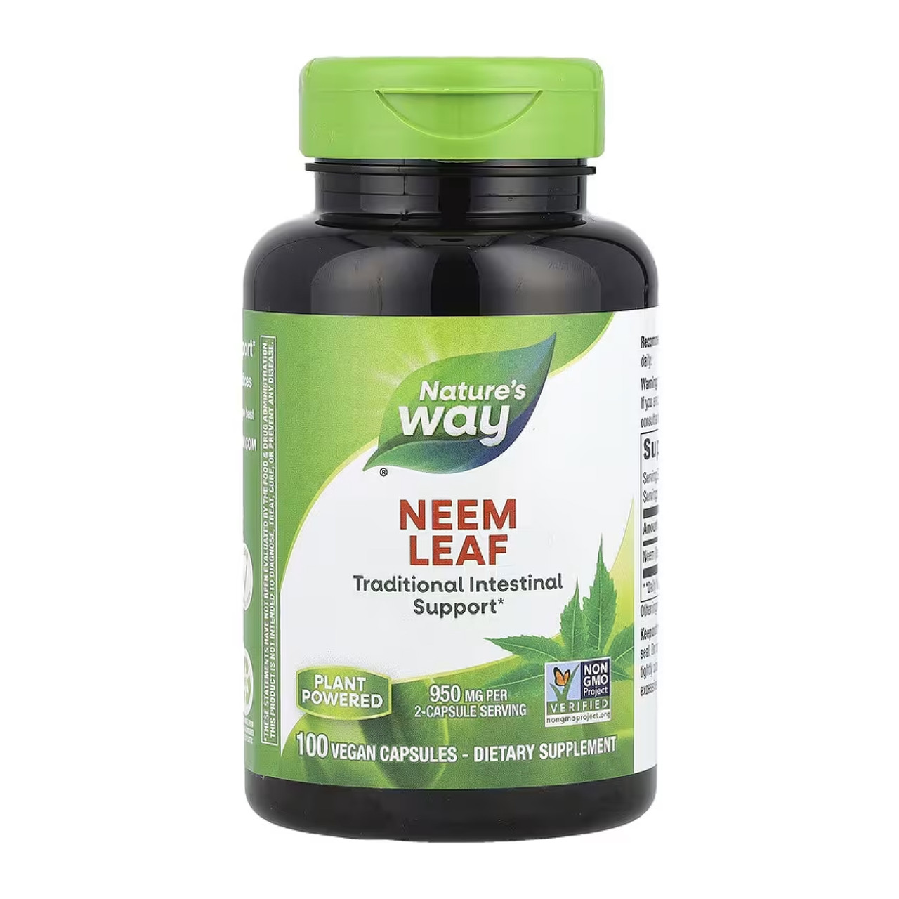 Neem Leaf - 100 vcaps, фото 1