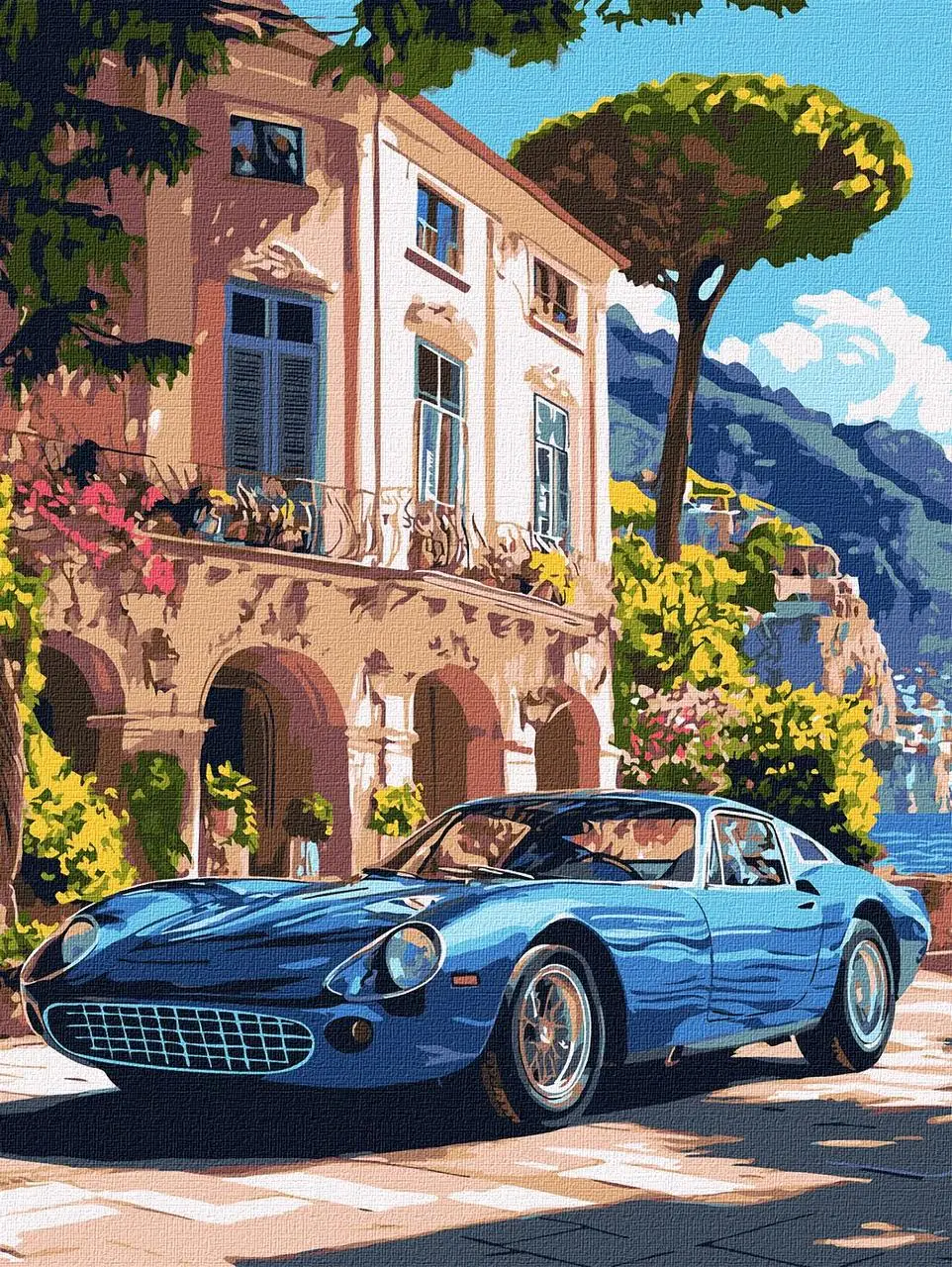 Набір для розпису по номерах "Італійська класика" 30х40см, фото 1