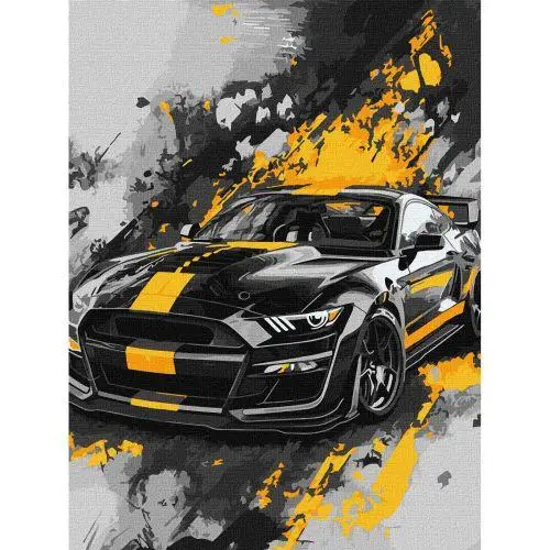 Набір для розпису по номерах "Спортивний стиль" 30х40см, фото 1