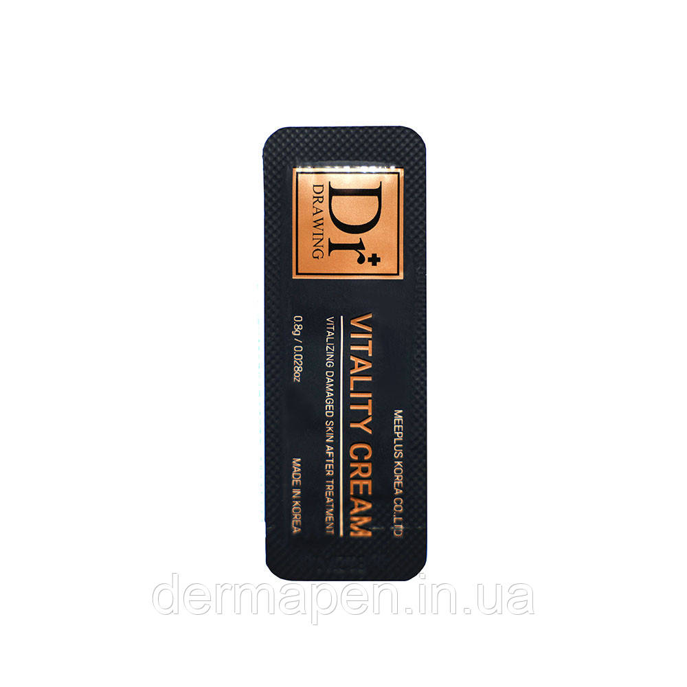 Dr. Drawing Vitality Cream - завершальний крем в саше 0.8 г, фото 1