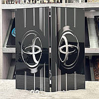 Нарди скляні в металевому корпусі Toyota 61х27см, фото 4