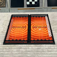 Нарди зі скла в металевому каркасі 61×27×5см, фото 4