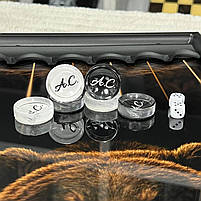 Нарди зі скла 61×27×5см Ведмідь, фото 7