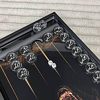 Нарди зі скла 61×27×5см Ведмідь, фото 9