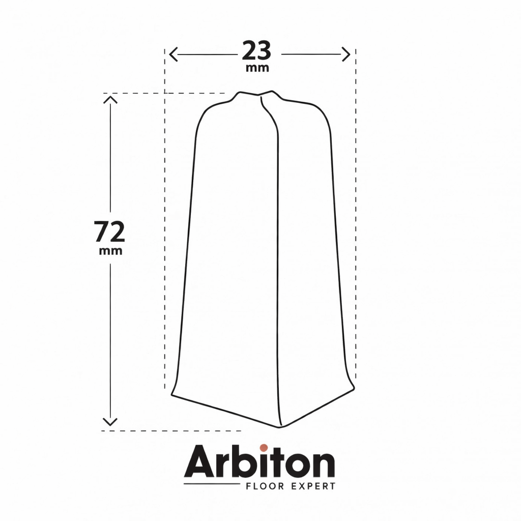 Кут зовнішній для плінтуса Arbiton INDO 70 В Асортименті