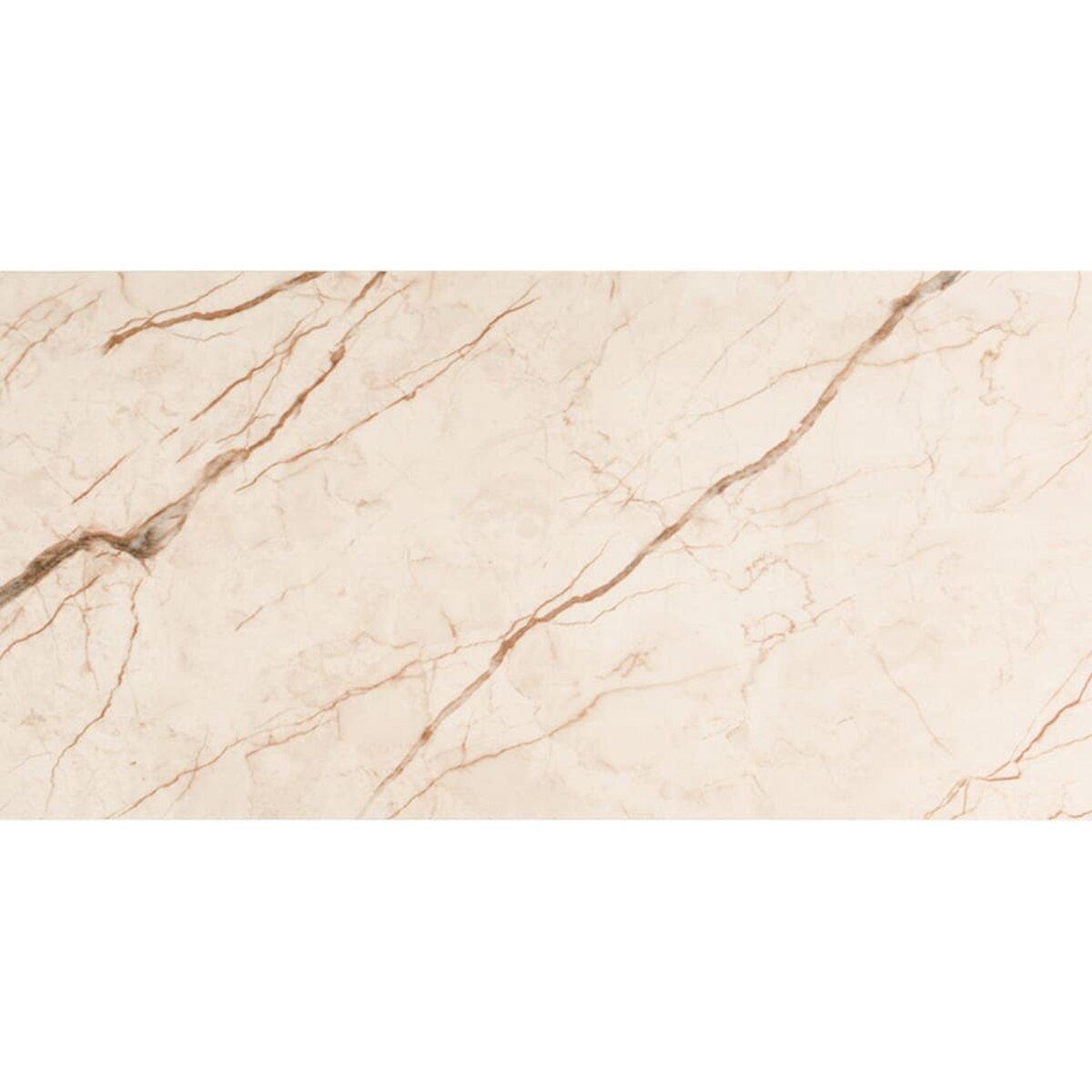 Самоклеюча вінілова плитка 600х300х1,5мм Благородний мармур, ціна за 1 шт. (СВП-101) Глянець SW-00000291, фото 1