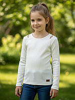 Стильний лонгслів для дівчинки  (128-152р)