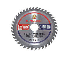 Пиляльний диск по дереву з твердосплавним напайками, 125х40Тх22,23мм