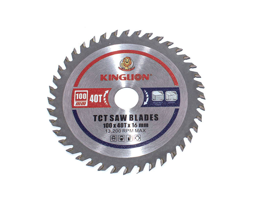 Пиляльний диск по дереву з твердосплавним напайками, 100х40Тх16мм, фото 1