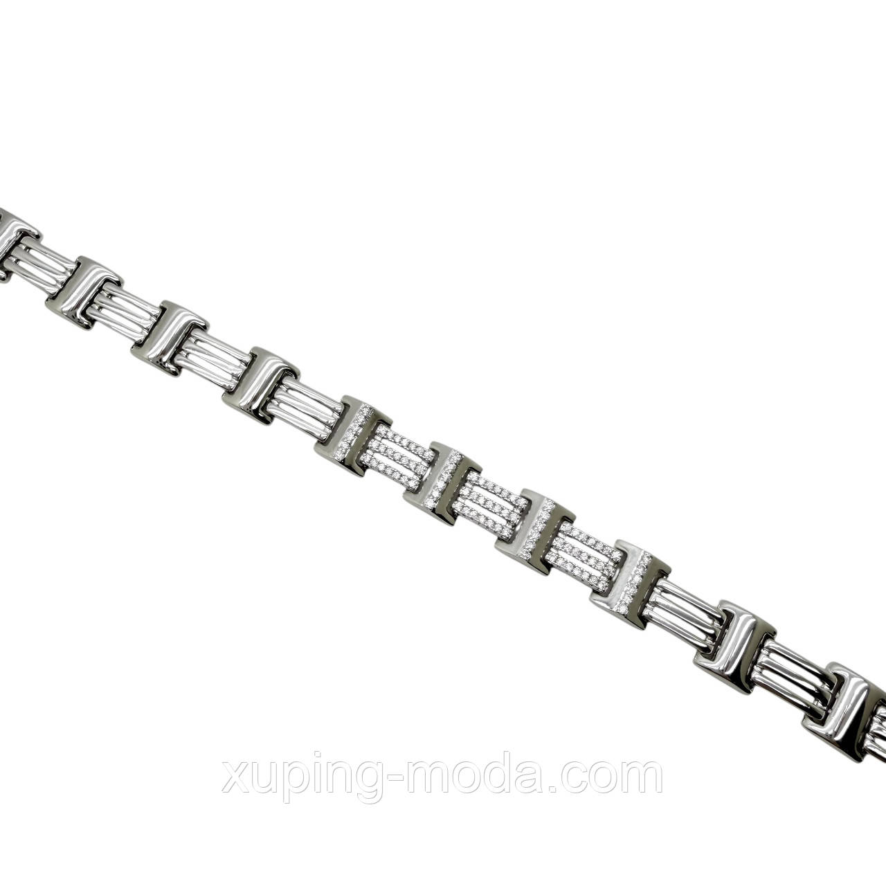 17 см. Браслет xuping. Родій, фото 1