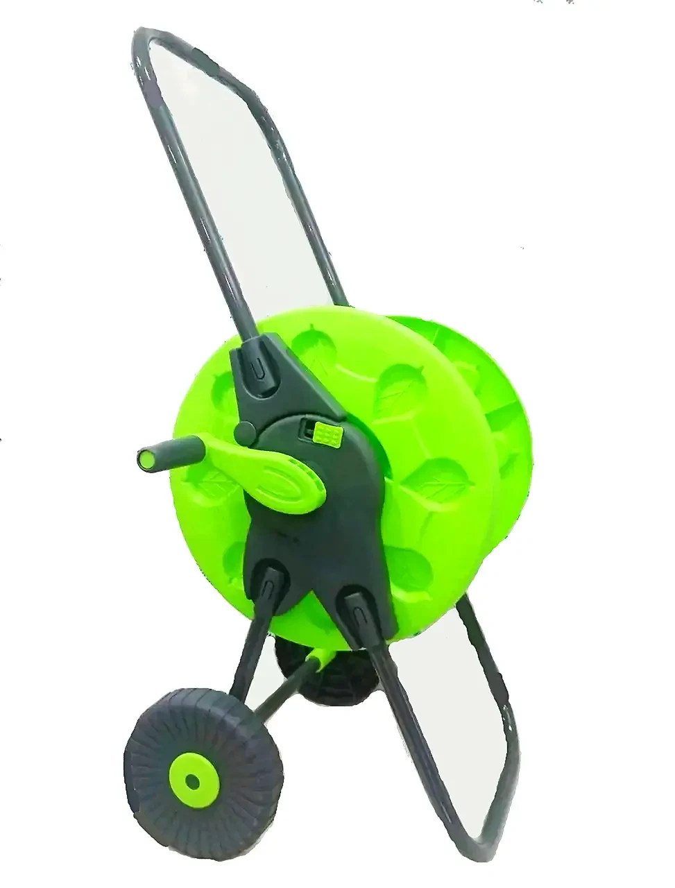 Візок для садового шланга з колесами, котушка-намотувач 1/2" 5/8" 3/4", до 45 м. ТМ «Presto-PS 3301G».