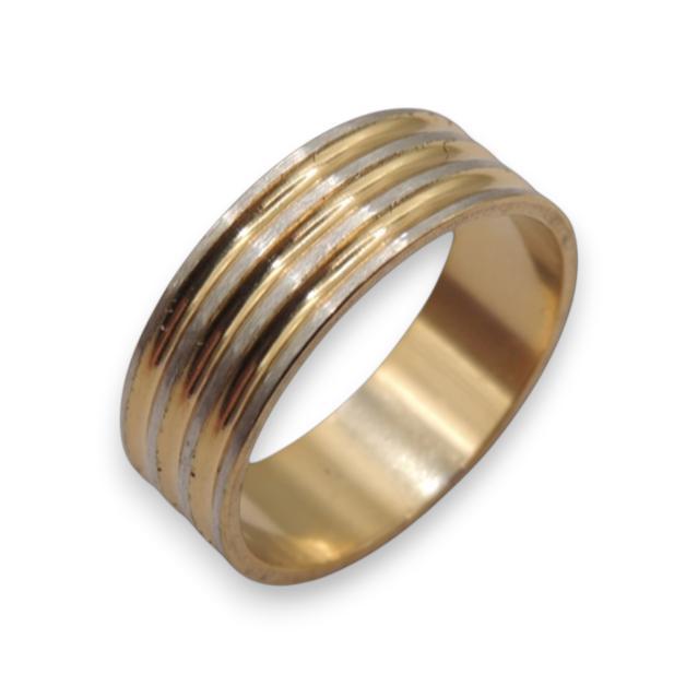 Чоловіча каблучка з нержавіючої сталі Estilo0548 розмір 18.5, фото 1