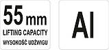 Педаль підйомна для гіпсокартону 300х120х80 мм, підйом 55 мм YATO, фото 5