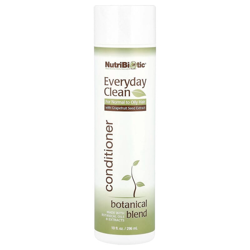 Кондиціонер для волосся NutriBiotic, Botanical Blend "Everyday Clean Conditioner" (296 мл), фото 1