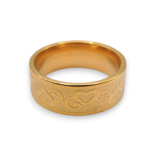 Чоловіча каблучка з нержавіючої сталі Estilo0558 розмір 19, фото 1