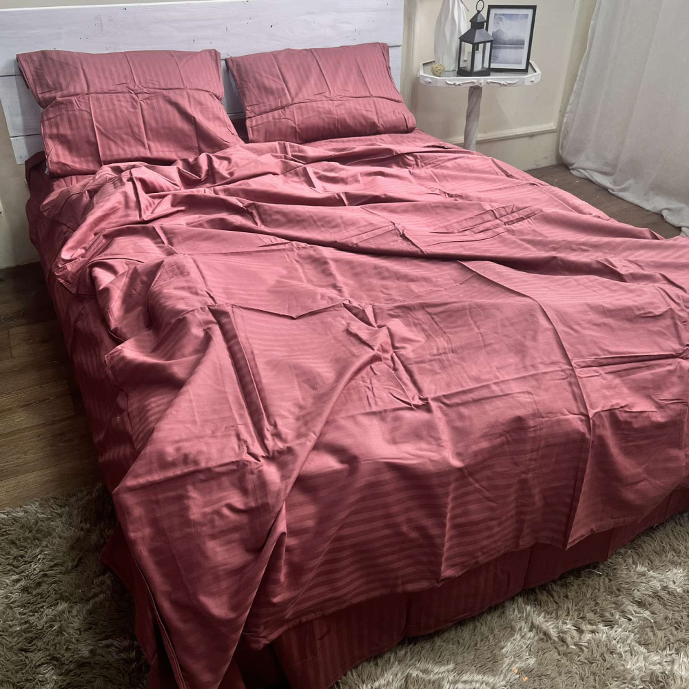 Постільна білизна, Сатин, Євро комплект, фото 1