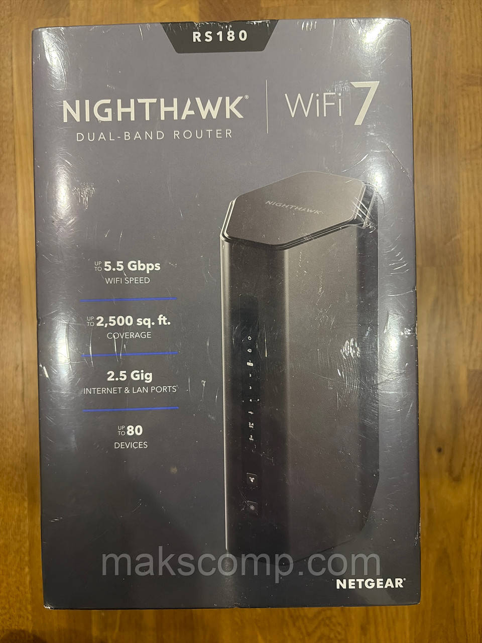 Роутер Netgear RS90 BE3600 2.4 та 5 ГГц Wi-Fi 7 new (openbox), фото 1