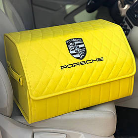 Преміум органайзер в багажник Porsche Timeless, розмір M (50 см), сумка-органайзер з вишивкою логотипу