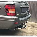 Фаркоп - Jeep Grand Cherokee (WJ) Позашляховик (1999-2005) з'ємний на 2 болтах на пластині