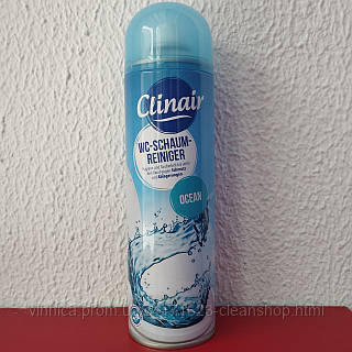 Піна для чищення унітазу Clinair WC-Schaum-Reiniger, Ocean, 500 мл