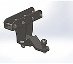 Фаркоп - Jeep Grand Wrangler Позашляховик (2007-2018) вставка під квадрат