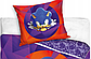 Дитяча постільна білизна Сонік Sonic полуторний комплект для хлопчика, фото 2