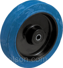 PB-серія колесо із синім гумовим протектором з для малих навантажень