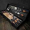 Набір шампурів в дерев'яному кейсі "Пікнік-2 Люкс", фото 2
