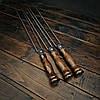 Набір шампурів для люля кебаб у дерев'яному кейсі "Люля Мастер", фото 9