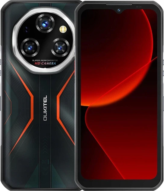 Oukitel WP55 Pro 16/512GB Global NFC Black Dimensity 7025 11000 мАг Захищений смартфон, фото 1