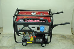 Генератор Gold Moto 10 BJ 8 квт Бензиновий 1 фаз | електростартер | з колесами | Туреччина