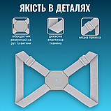 Коректор для спини від сутулості, корсет для плечей від сколіозу, реклінатор на спину для постави (SMART), фото 3
