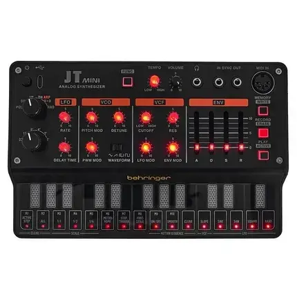 Аналоговий синтезатор Behringer JT Mini, фото 1