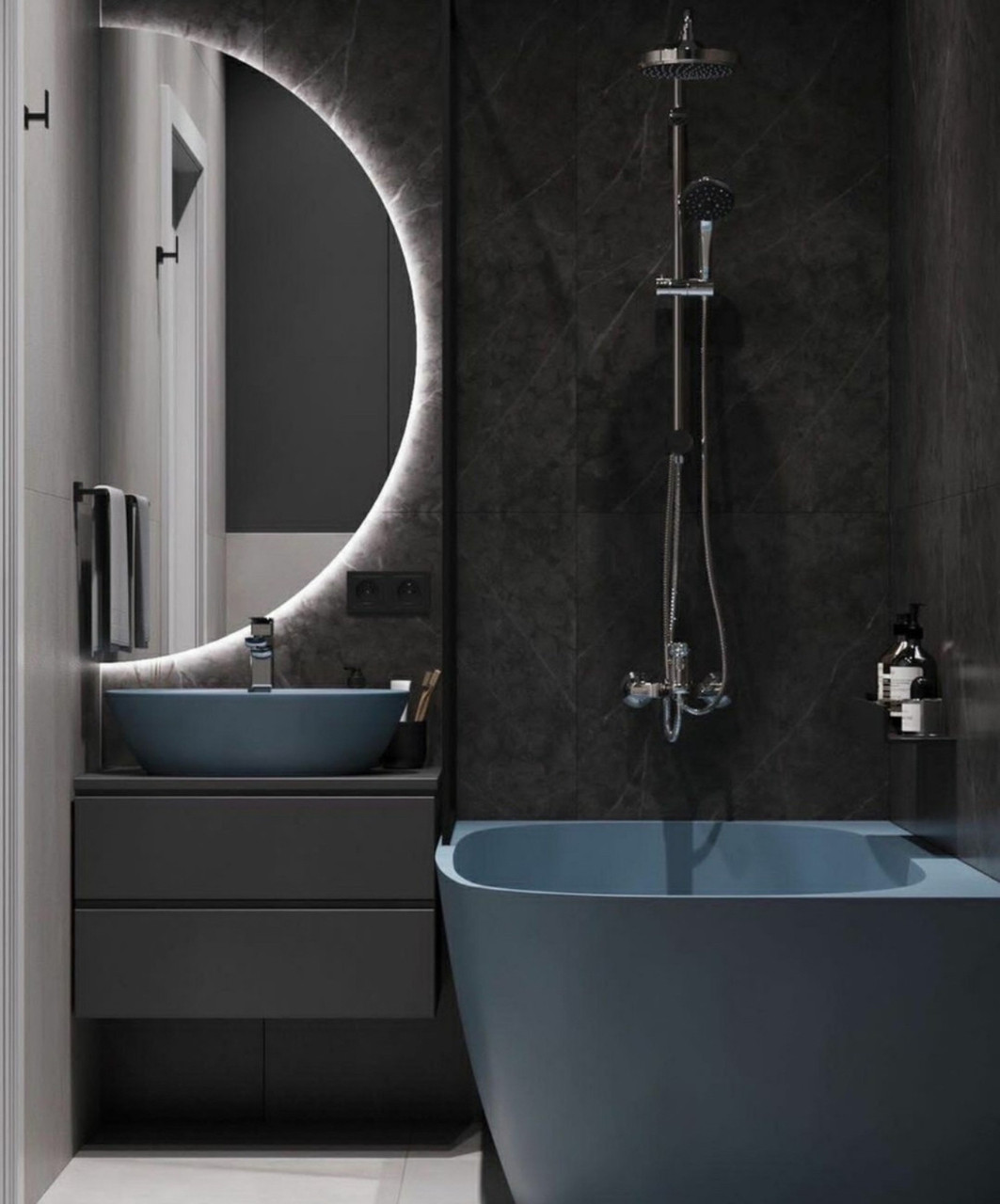 Дзеркало Luna M (праве/ліве)тзі світлодіодним підсвічуванням