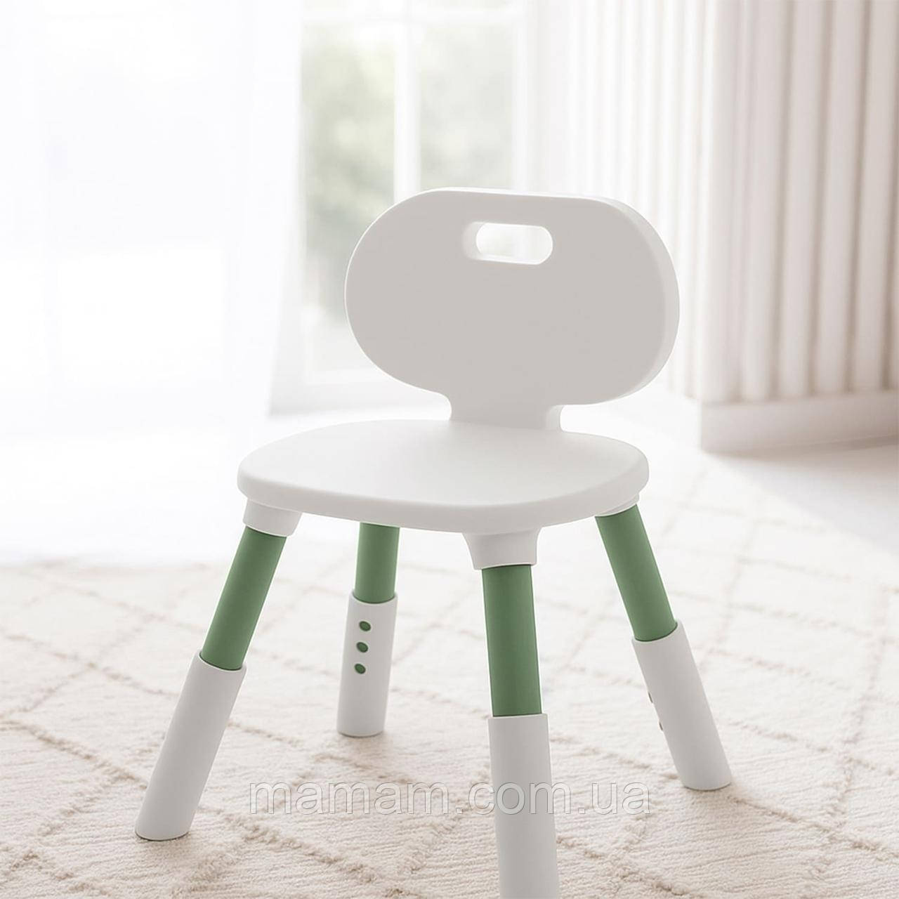 Стільчик Poppet Мультівуд Green, фото 1