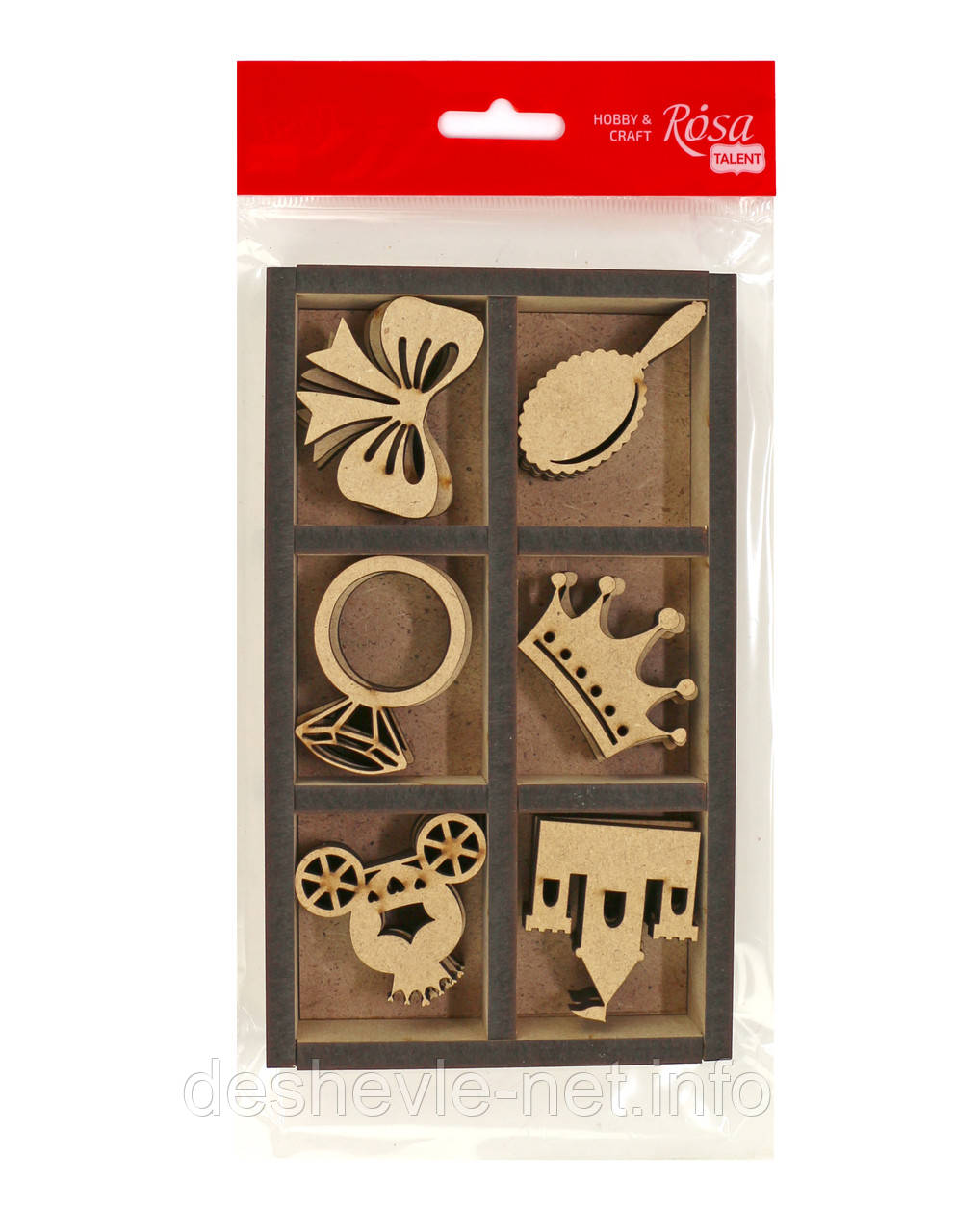 Набір міні-заготовок Для дівчаток МДФ 18шт