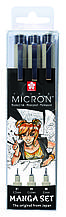 Набір лінерів PIGMA MICRON MANGA 3шт., Sakura
