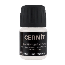 Лак для пластики на водній основі матовий 30мл Cernit