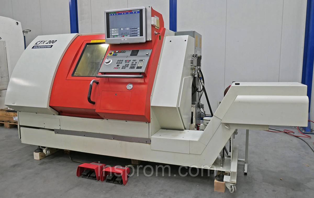 Токарно-фрезерний верстат з ЧПУ Gildemeister CTX 200, фото 1