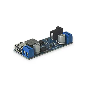 Модуль DC-DC 9-36В у 5.2В 6А з портом USB та чипом швидкої зарядки
