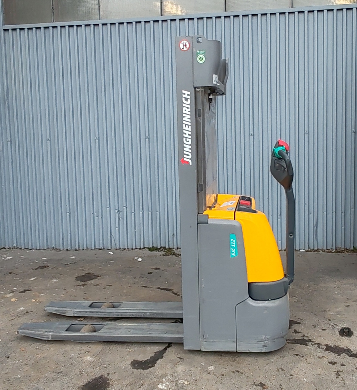 Pallet Stacker Jungheinrich EJC 112 2022y/ 1064mh/ 2.9m, фото 1